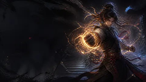AI-generated Reincarnation of the Fist King manhwa translate AI hero image for Nayovi OCR translation.