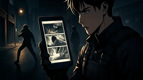 AI-generated Teenage Mercenary manhwa translate AI hero image for Nayovi OCR translation.