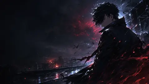 AI-generated Terror Man manhwa translate AI hero image for Nayovi OCR translation.