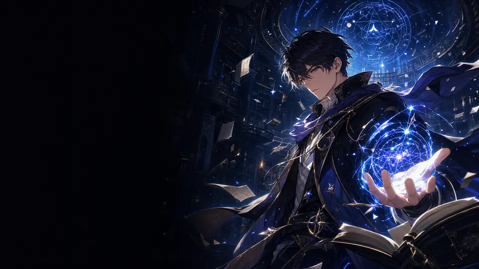 AI-generated The Infinite Mage manhwa translate AI hero image for Nayovi OCR translation.