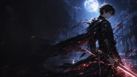 AI-generated The Swordmaster's Son manhwa translate AI hero image for Nayovi OCR translation.