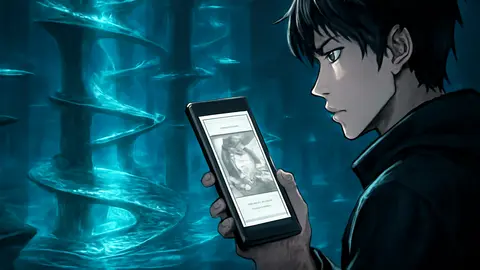 AI-generated Tower of God manhwa translate AI hero image for Nayovi OCR translation.
