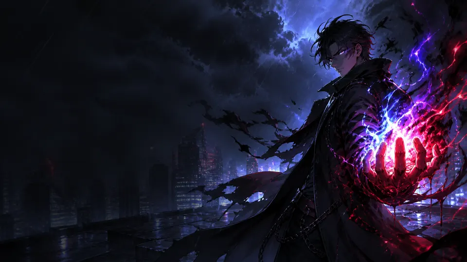 AI-generated Villain to Kill manhwa translate AI hero image for Nayovi OCR translation.